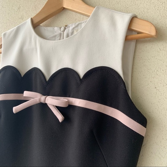 Kate Spade scallop bow a-line dress - Picture 9 of 16
